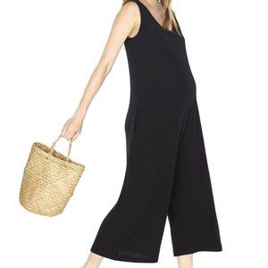 Storq Maternity Knit Jumpsuit